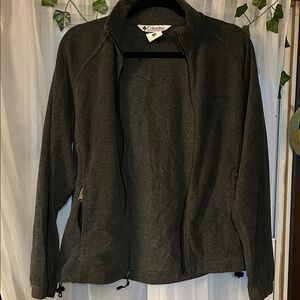 Columbia Gray Fleece Jacket
